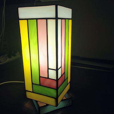 Lampy stained glass