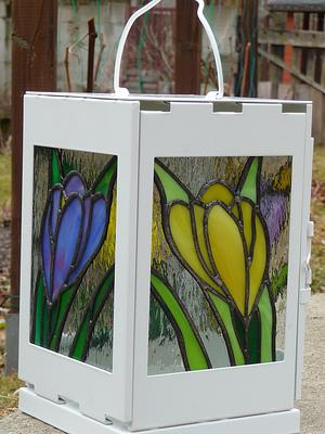 Lampy stained glass