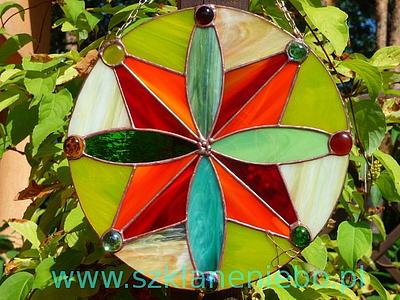 Mandale stained glass
