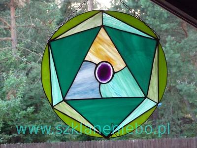 Mandale stained glass