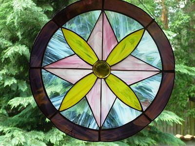 Mandale stained glass