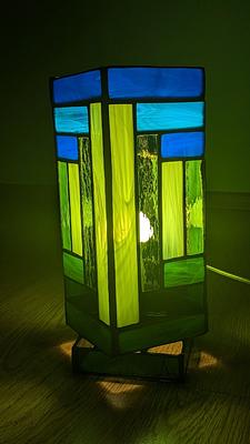 Lampy stained glass