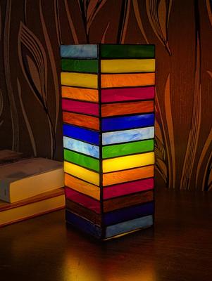 Lampy stained glass