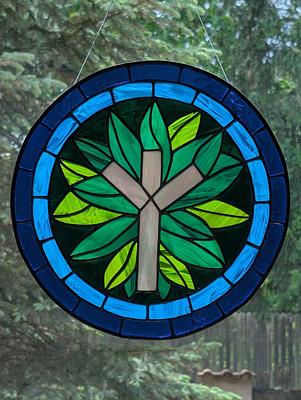 Mandale stained glass