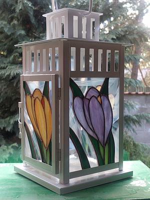 Lampy stained glass