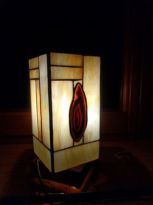 Lampy stained glass