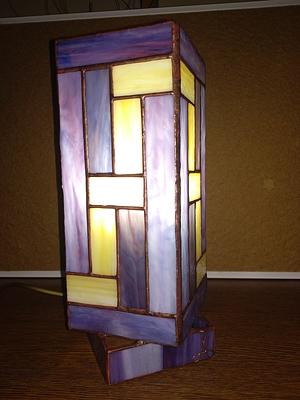 Lampy stained glass