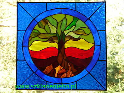 Mandale stained glass